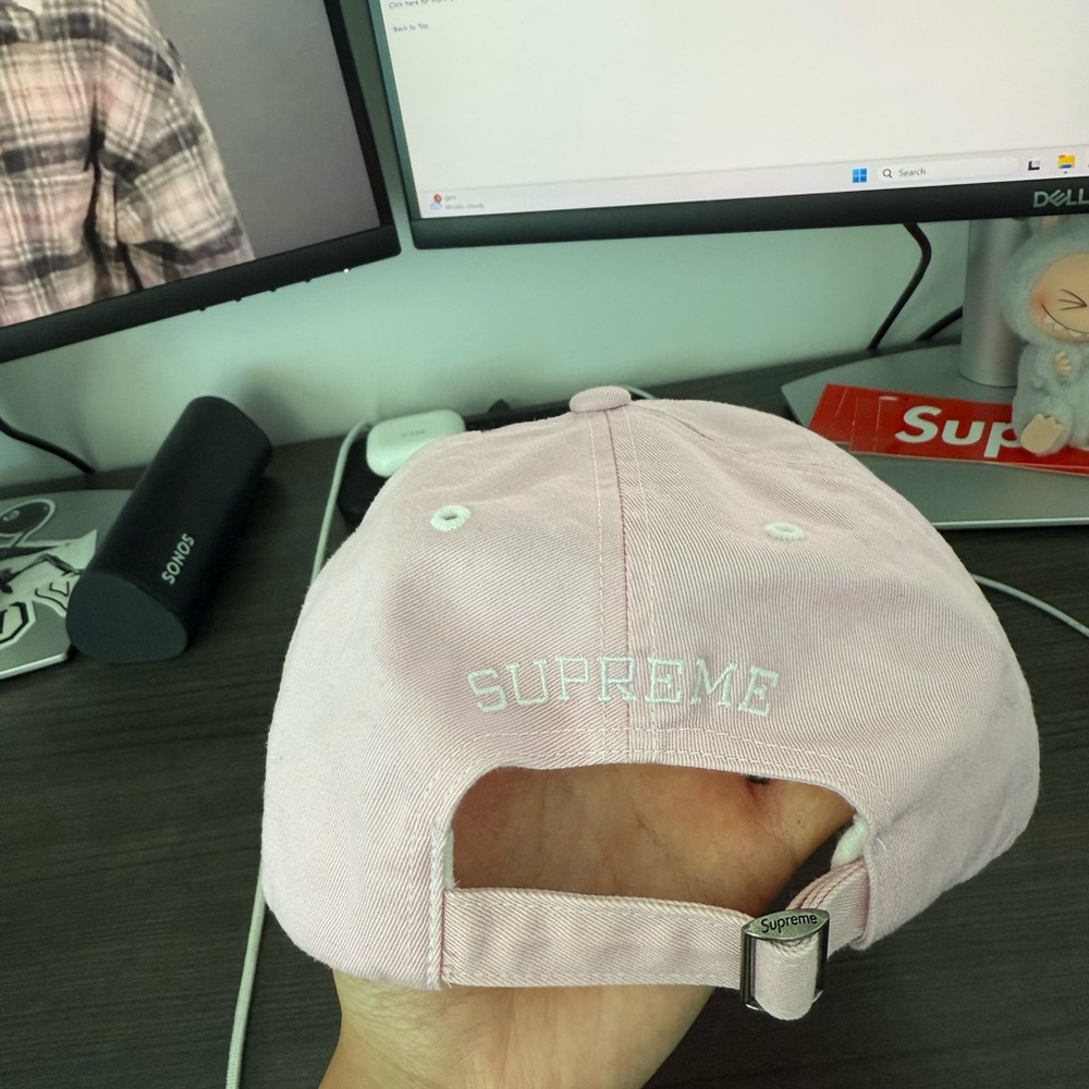 Supreme Light Pink Cap
